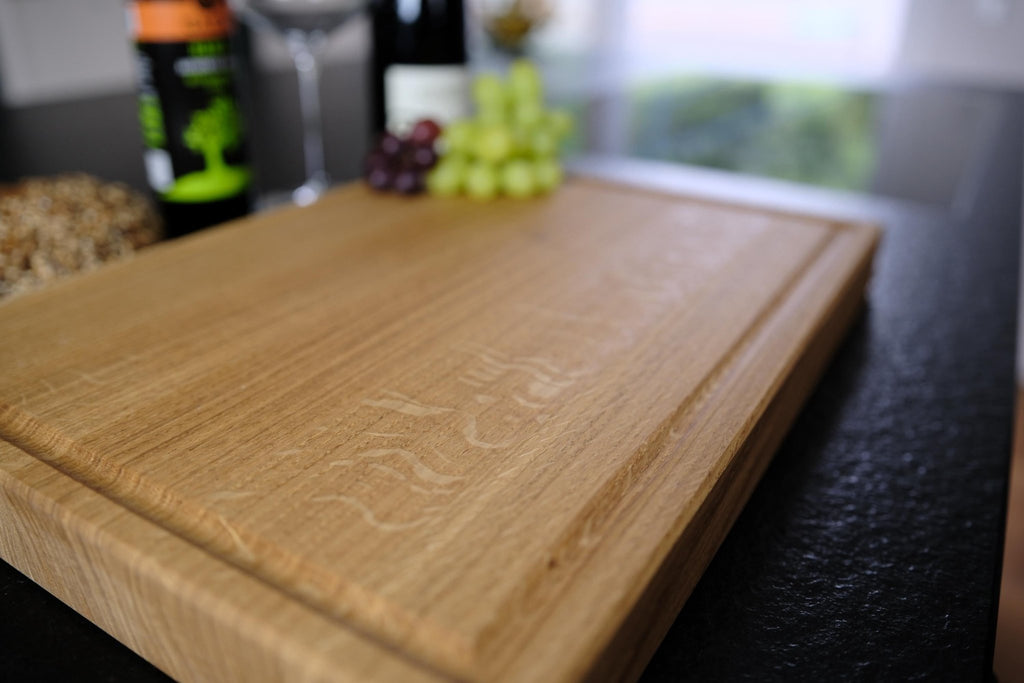 Eichenholz Schneidebrett - Echtholz Manufaktur Thunig