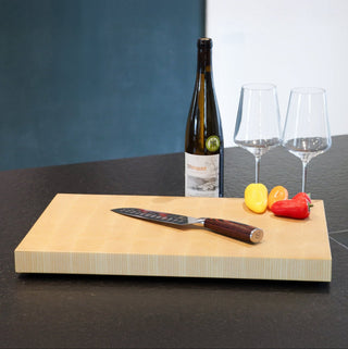 Eschen Stirnholz Schneidbrett - Premium Holz Schneidbrett - Echtholz Manufaktur Thunig