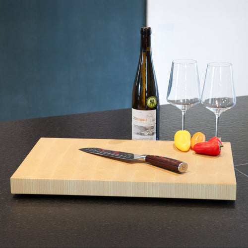 Eschen Stirnholz Schneidbrett - Premium Holz Schneidbrett - Echtholz Manufaktur Thunig