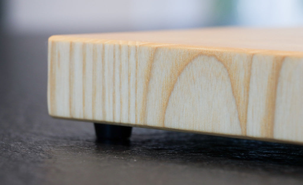 Eschen Stirnholz Schneidbrett - Premium Holz Schneidbrett - Echtholz Manufaktur Thunig