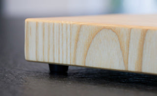 Eschen Stirnholz Schneidbrett - Premium Holz Schneidbrett - Echtholz Manufaktur Thunig