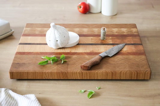 Stirnholz Schneidebrett  – Charcuterie Board, Einweihungsgeschenk, Schneidebrett, handgefertigte Geschenke