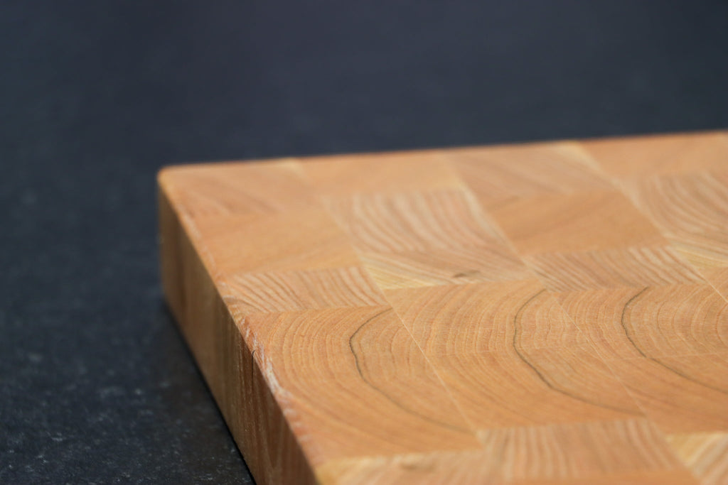 Kirschbaum Stirnholz / Hirnholz Schneidebrett - Echtholz Manufaktur Thunig