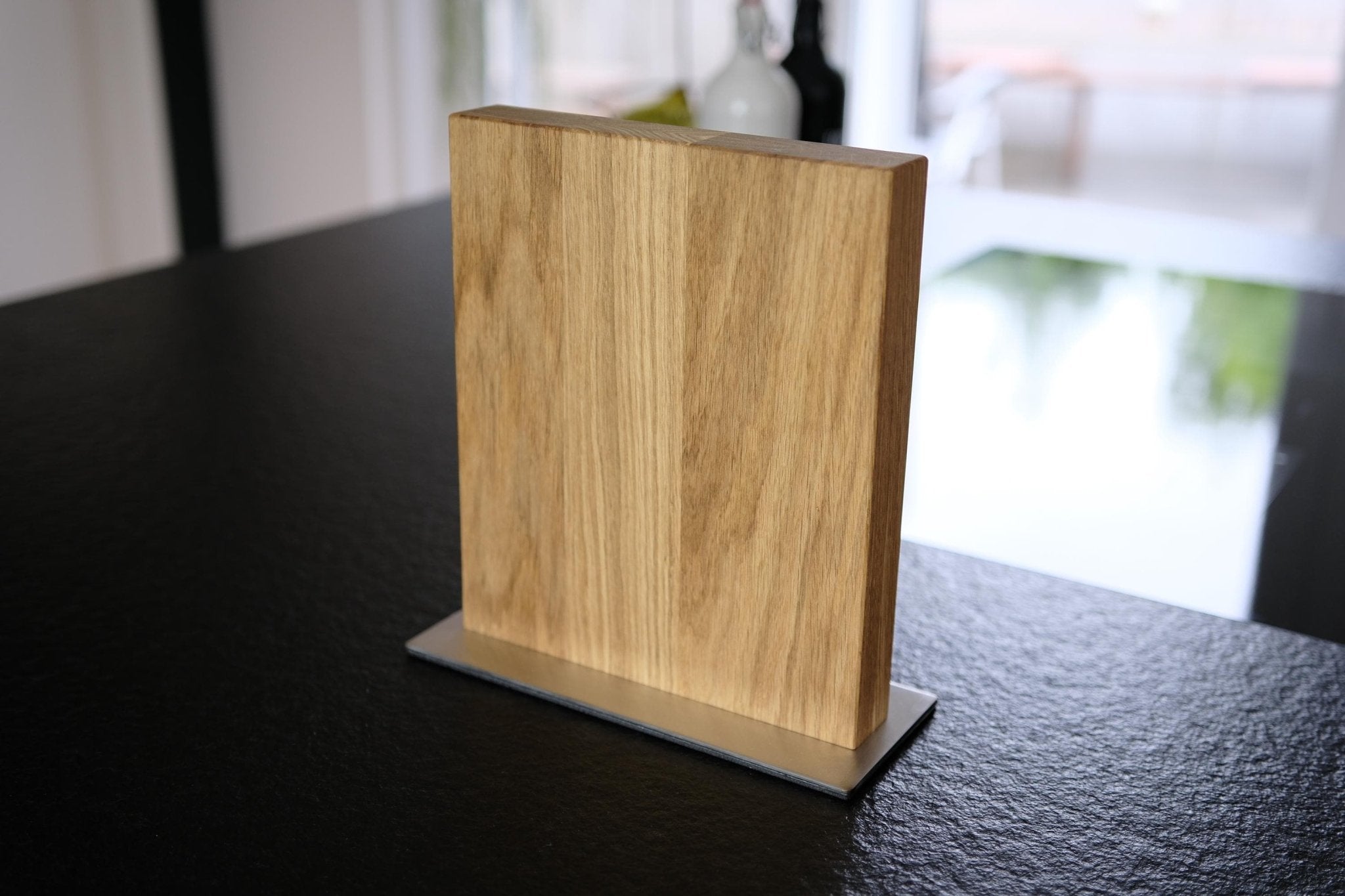 Magnetischer Eichenholz Messerblock - Echtholz Manufaktur Thunig