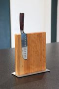 Magnetischer Messerblock aus Kirschbaum