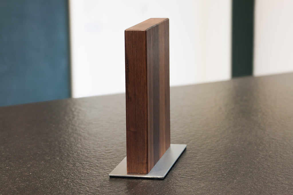 Magnetischer Messerblock aus Nussbaum - Echtholz Manufaktur Thunig