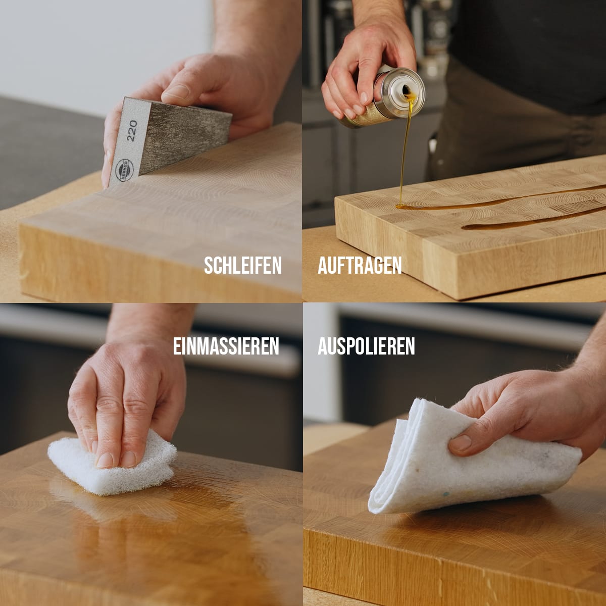 Pflege - Set NO.4 - Echtholz Manufaktur Thunig